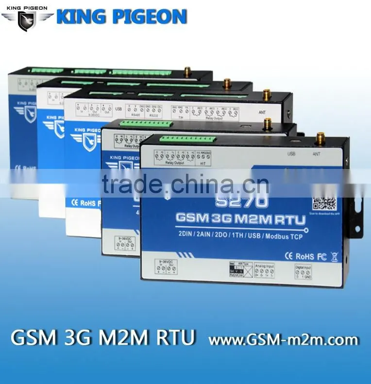 GSM SMS RTU Controller with 4DIN 4DO RTU5010