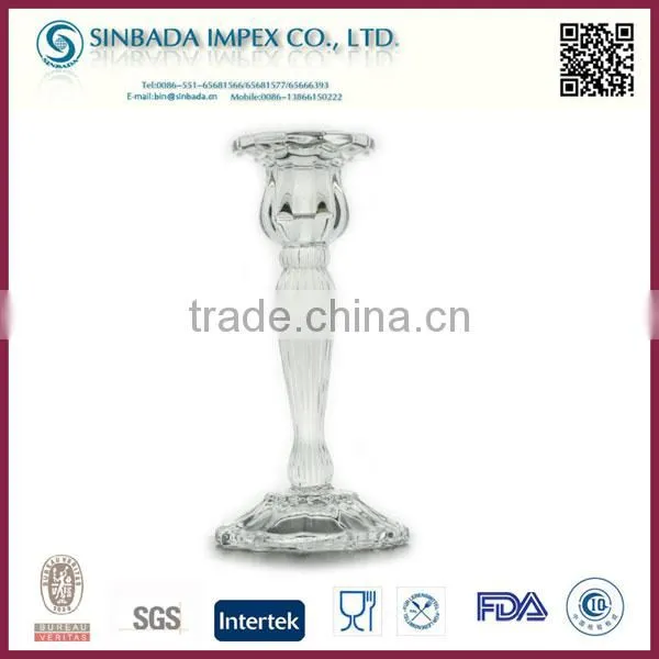 Glassware crystal handmade candle holder candle holder glass glass candle holder insert