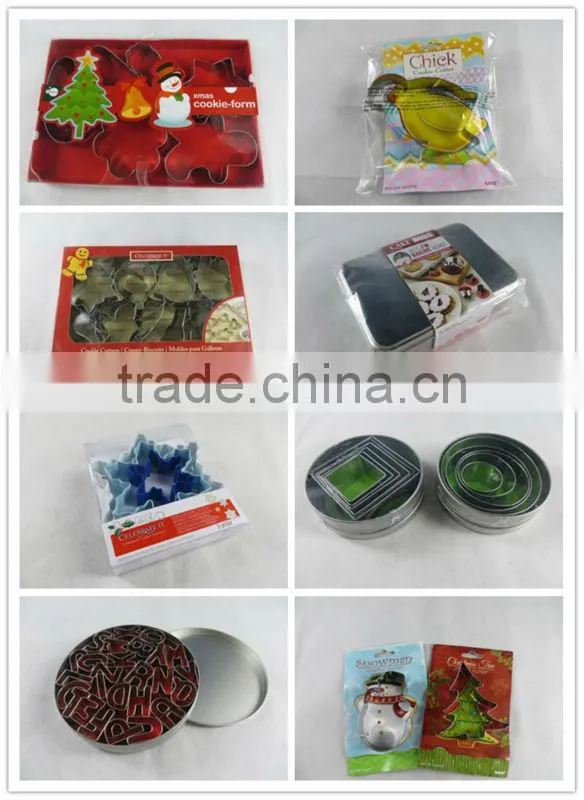 Christmas Accessories Cute Stainless Steel Cookies Cutter