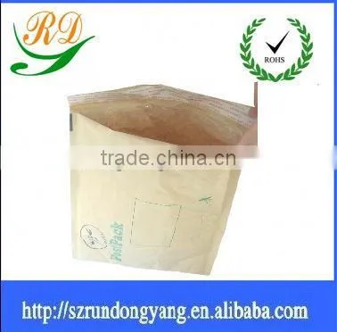 custom printed Self-adhesive kraft paper foil bubble Courier bag