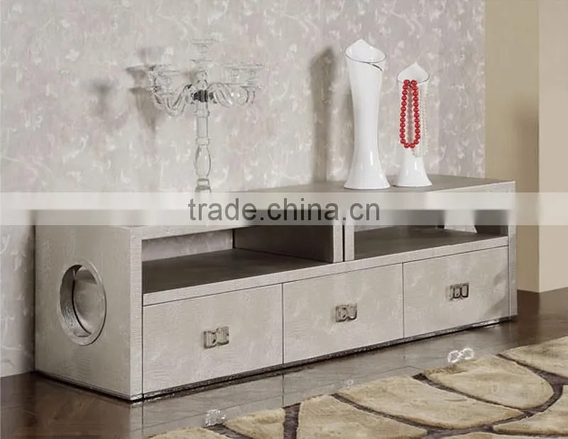 E121Morden Pictures Living Room Furniture Design with pu cabinets