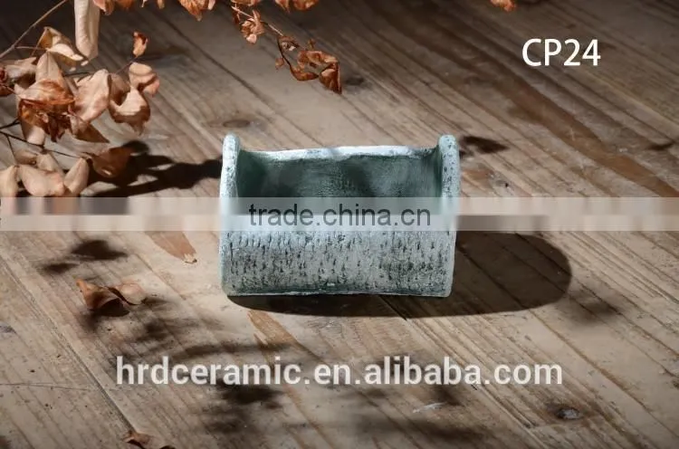 high quality colorful Cement garden flower pot