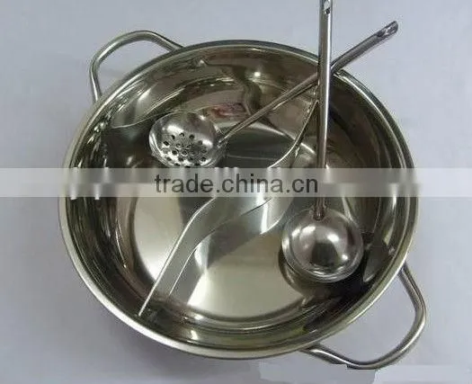Stainless steel Octagona slag-free hotpot