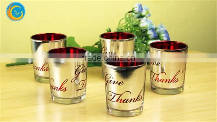 mercury glass candle holders wholesale 2015 new glass candle holder