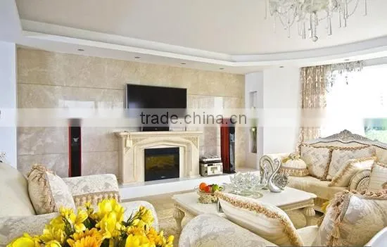 marble texture waterproof WPC board / panel with PVC film for interior decoration BIfrost brand