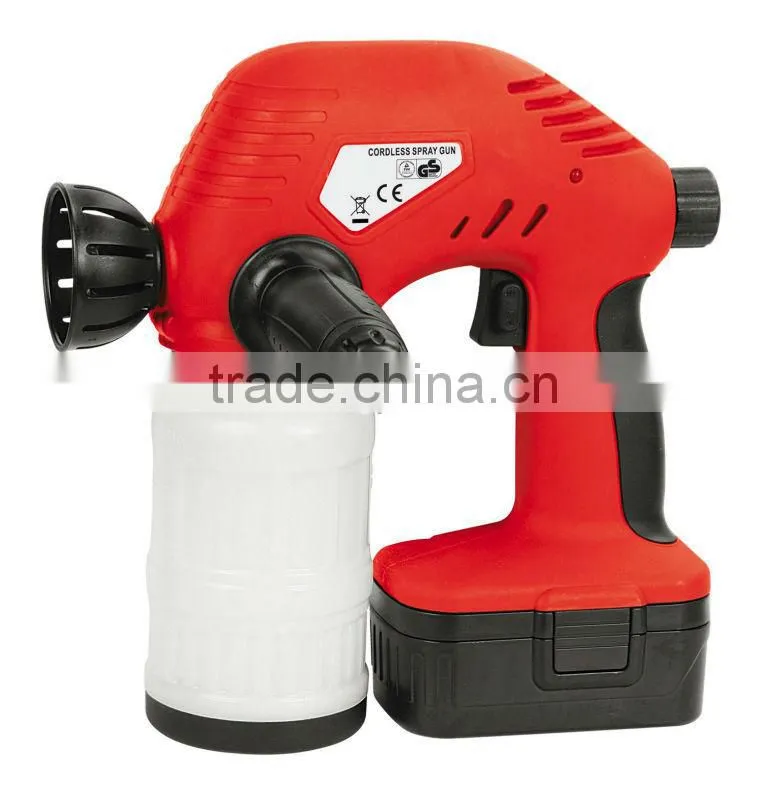 Cordless 18V Ni-Cd Battery Powered Rechargeable Hand Small Portable Mini Tan Spraying Gun Wireless Spray Tanning Machine