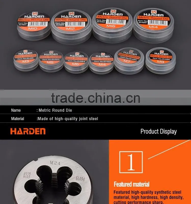 Professional Metric Round Die