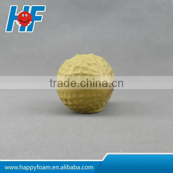 pu peanut shape antistress for promotional gifts