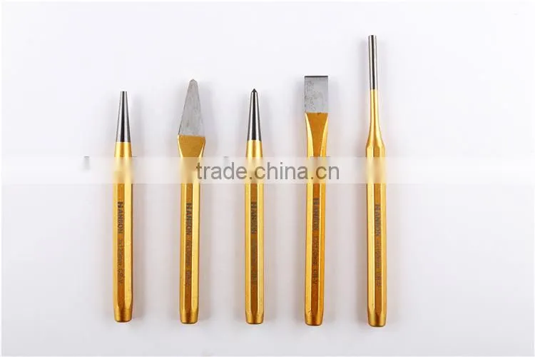 5 Pcs Mirror Pin Punch Sets