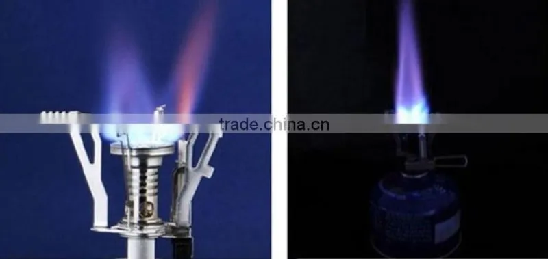 Mini Outdoor Gas Burner Butane Propane Picnic Camping Equipment Backpacking Gas Camping Stove Cooking