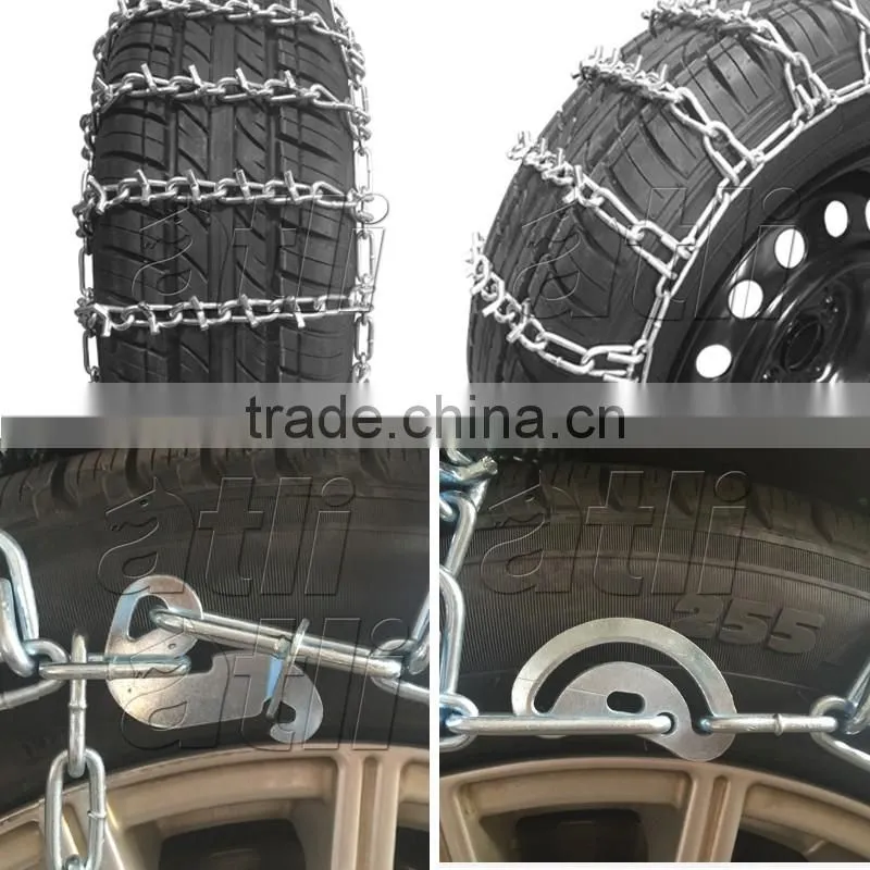 ATLI Passenger car V-Bar snow chain with icebreaker