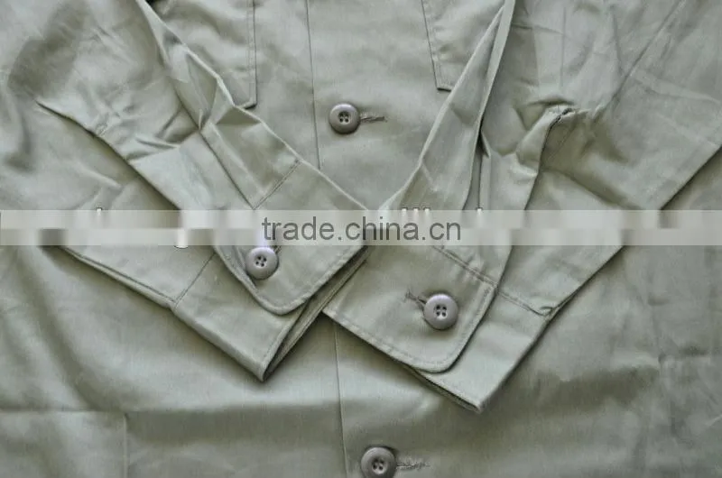 Manufacturer of Lybian OD Green 65%C 35%P Summer Military Uniforms