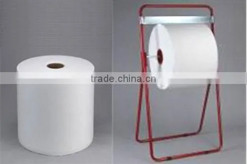 Woopulp nonwoven jumbo roll for baby wipe using
