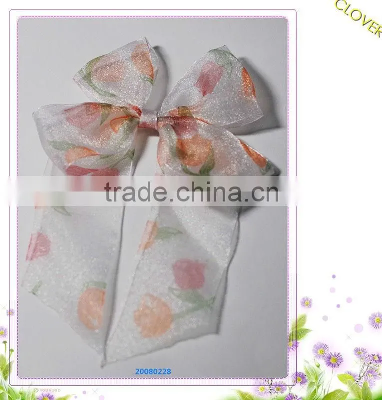 25mm rainbow beautiful organza ribbon
