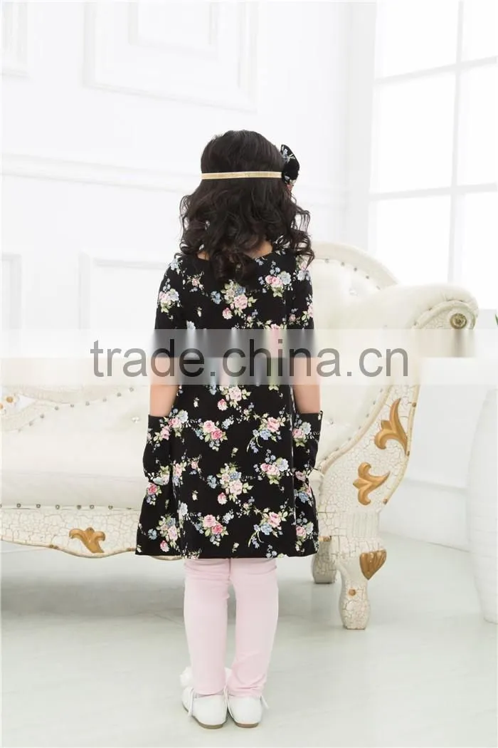 Girl' spring set,100%cotton,new design,shirt+plants,fashion,warm