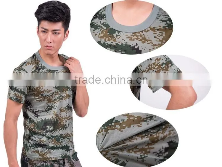 100% polyester t-shirt with all over sublimation wholesale, camouflage t-shirt wholesale