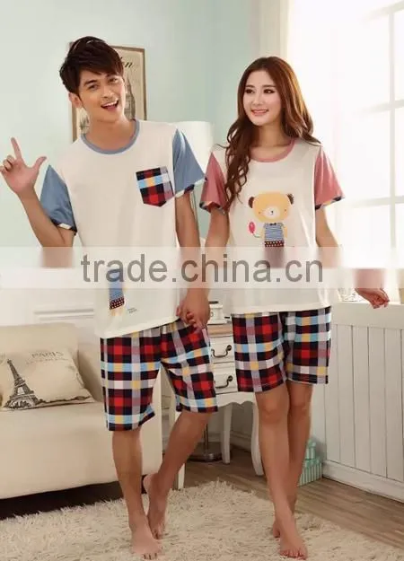 2015 wholesale cute summer pajama