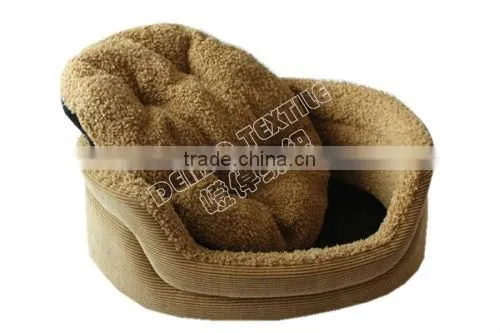 Corduroy dog bed