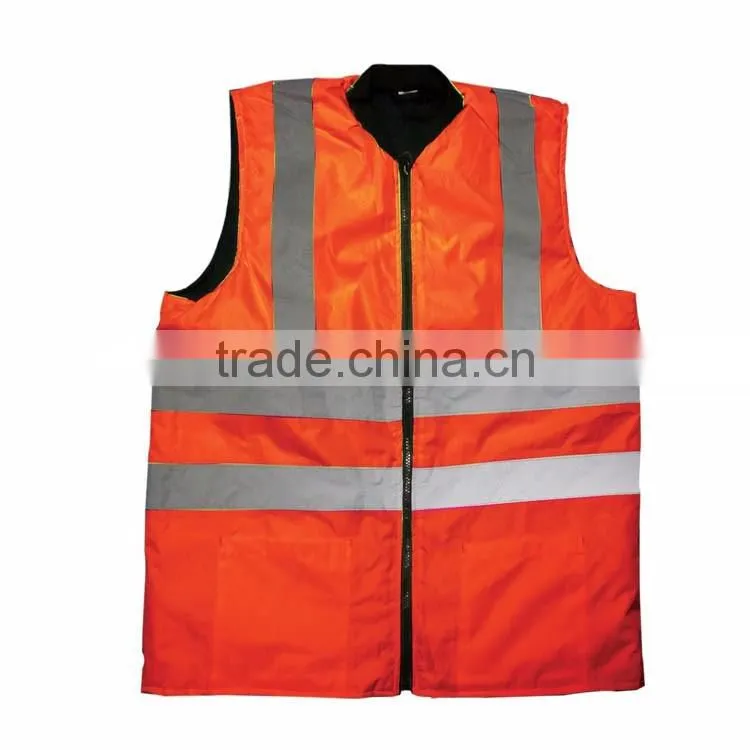 Security hi-viz en471 standard reflecting safety hi vis vest