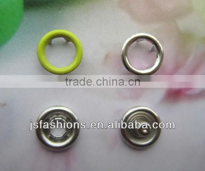 high quality PaPa baby clothing brass 4 part ring prong snap fastener