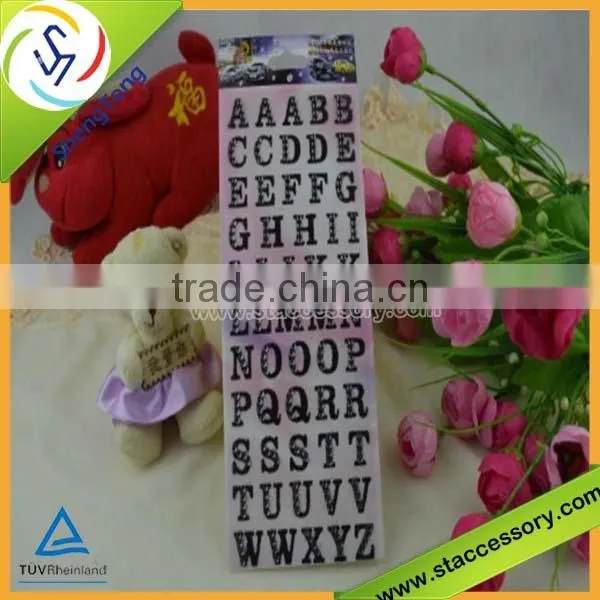 wholesale DIY glitter gold letter stickers
