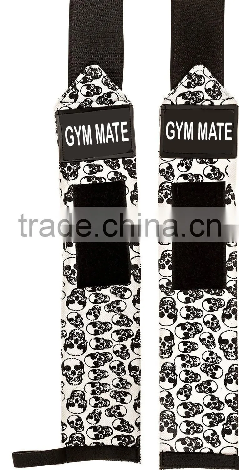 Gym Sport Custom Crossfit Wrist Wraps, Weight Lifting Wrist wraps