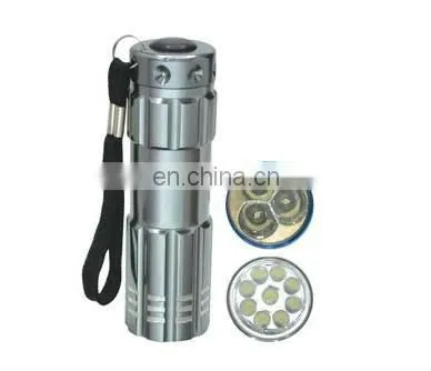 LED aluminum alloy flashlight