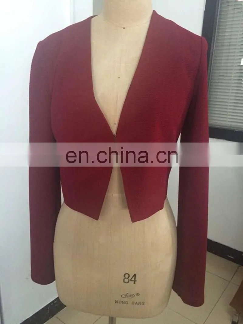 Wholesale 2016 Women Autumn-Summer Stitching Short Coat Women Jacket