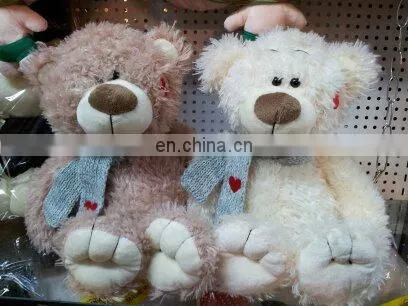 HI valentine mini stuffed bear with clothing plush toys