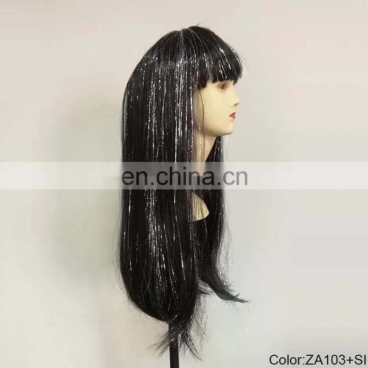 Carnival glitter party wigs P-W224