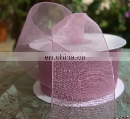 wedding beautiful decoration festival celebration colorful snow organza ribbon