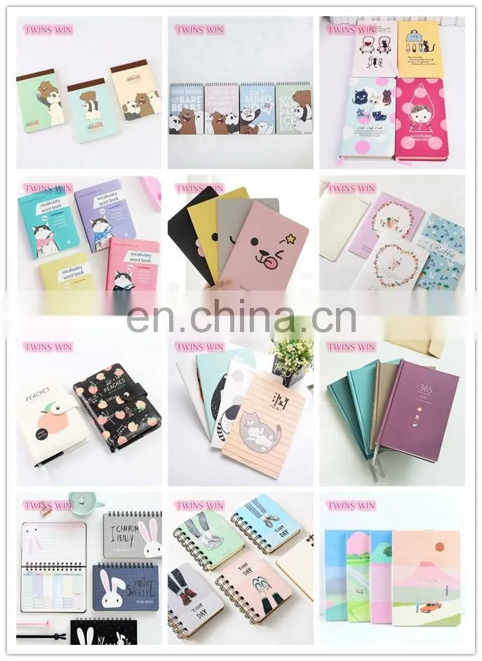 Ecuador 2018 fashionable office supplies and stationery wholesale Logo printed flower design notebooks with cute paper