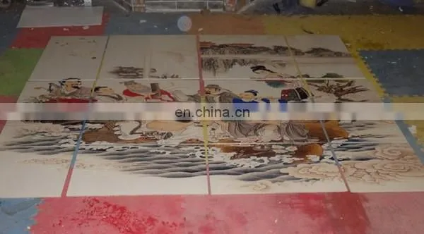 Large format ceramic uv printing machine / Double head ceramic uv printer