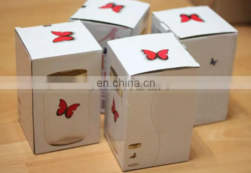 Factory Direct Sell Popular Attractive Butterfly Glass Jars