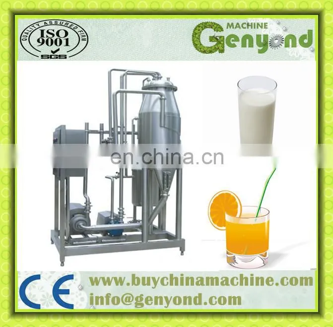 Vacuum Degasser/Deaerator/Degasifier Machine for Juice and Milk