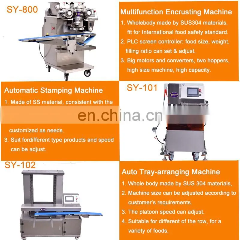 Fully Automatic High Efficiency Seny Maamoul Molding Production Equipment best selling maamoul maker Small Mooncake Production