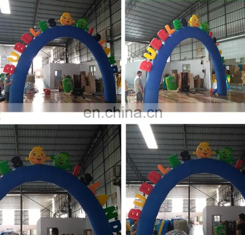 Advertising Balloon Entrance Inflatable Gate Arches with Play Zone Branding