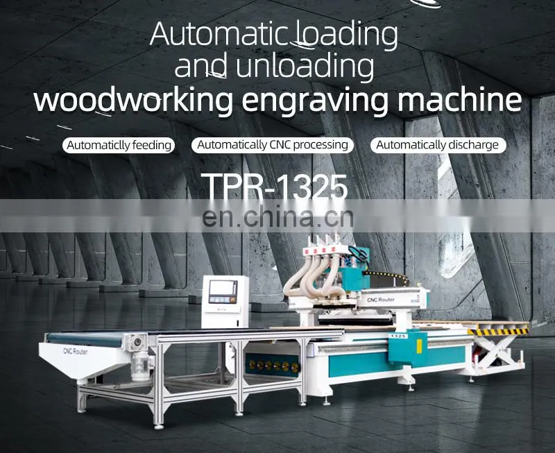 automatic loading and unloading CNC Machining Center for CNC furniture cabinet