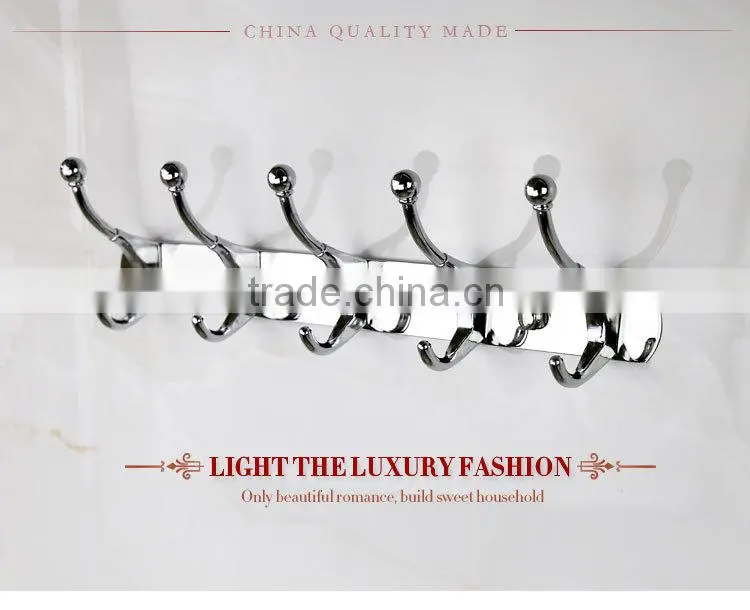 WESDA New product Decorative Stainless Steel Clothes Hook (030)