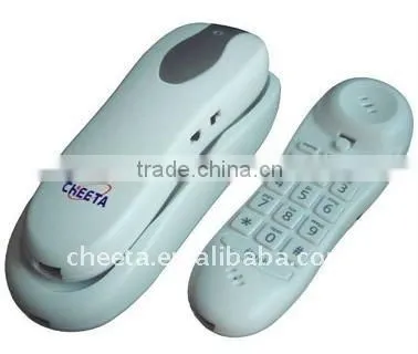 trim line phone with memory function for hotel or room use