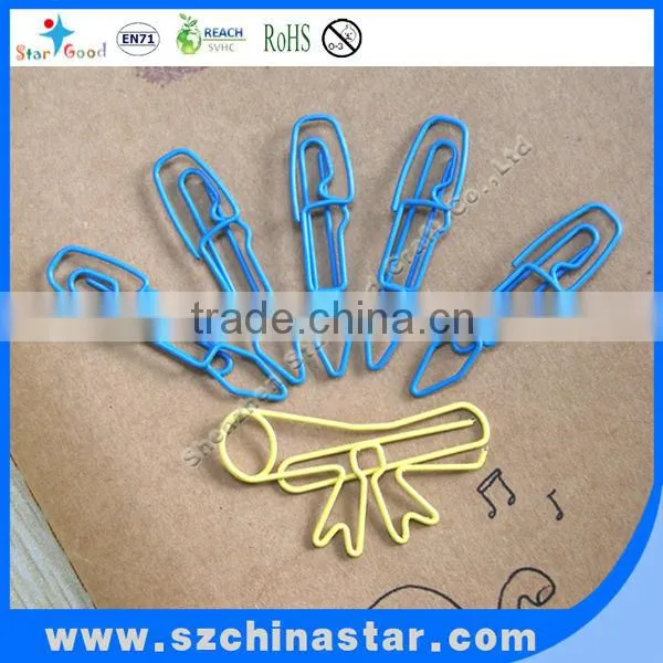 office & school supplies many fancy shaped paper clips , LOGO paper clips