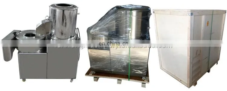 Combined Plantain Potato Washing Peeling Cutting Slicing Making Machine Price For Sale