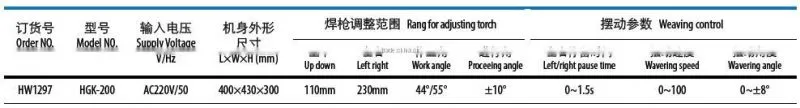 HGK-200 Multi-functional welding carriage
