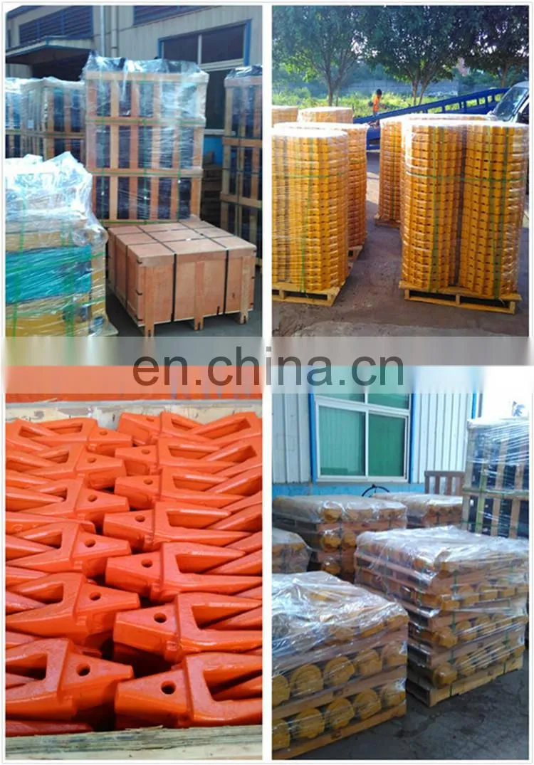 Excavator And Bulldozer Undercarriage Parts Track Shoe And Pad Hex Bolt And Nut