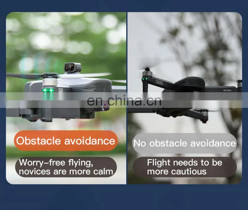SG908 PRO 4K camera can foldable 3 axis gimbal camera EIS anti-shake smart follow headless mode drone