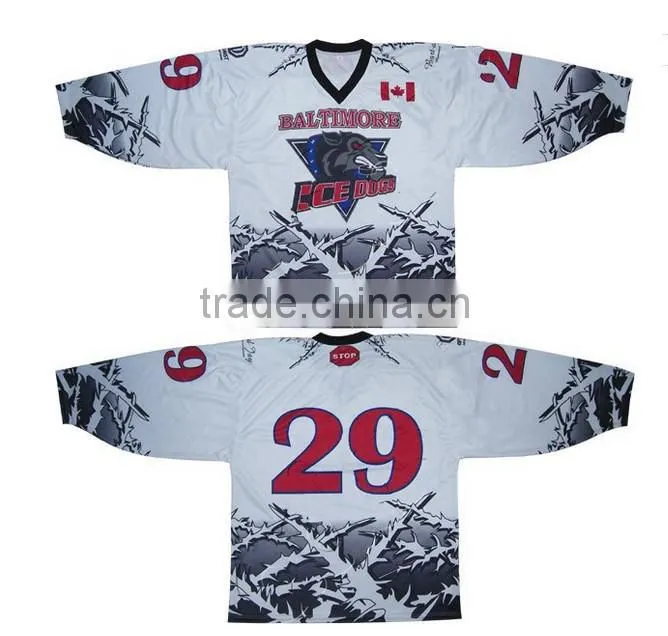 2014 new reversible hockey jersey