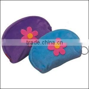 Popular designed plush coin purse