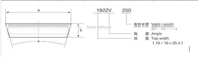 High strength variable speed belt