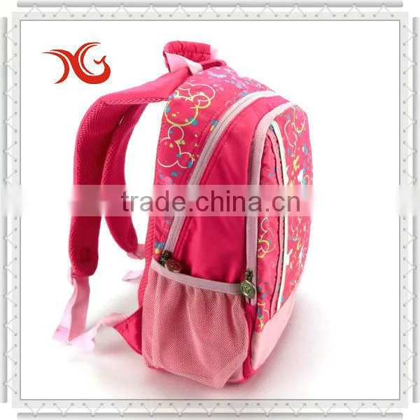Eco-Friendly nylon girl's school bag, lovely school backpack for kids