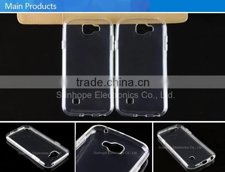 clear tpu soft cell phone cover accessories for LG LS450 K3 tpu cover